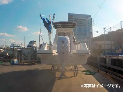 【広島ベイマリーナ】試乗艇YFR-27HMEX (ヘルムマスターEX搭載モデル)