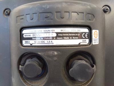 フルノFCV-585　魚探　